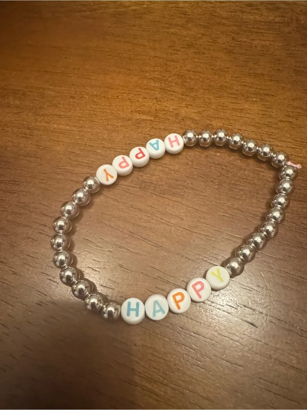 Handmade Happy Kids Bracelet